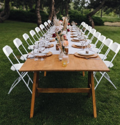 White Plastic Chair